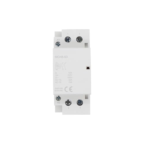 Contacteur modulaire domestique AC MCH8-63 pour l'automatisation de votre maison 230V