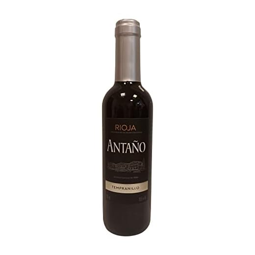Antaño cosecha vino botella de cristal de 37.5 cl