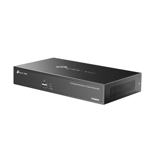 TP-Link VIGI NVR1004H Grabador H.265+ 4 C 1x10-100 1xHDMI