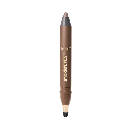 Image of tarte smolderEYES shadow liner - Multi-Use Waterproof Makeup Doubles as Eyeliner & Cream Eyeshadow with Smudger Applicator, Blendable Lazy Girl Hack, Vegan & Cruelty-Free, full size