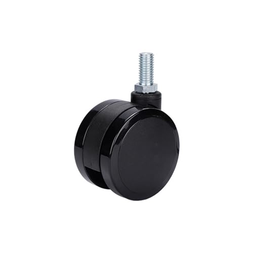 Roue pivotante 3 pouces en nylon avec frein lot de 5 pour sol sans rayure