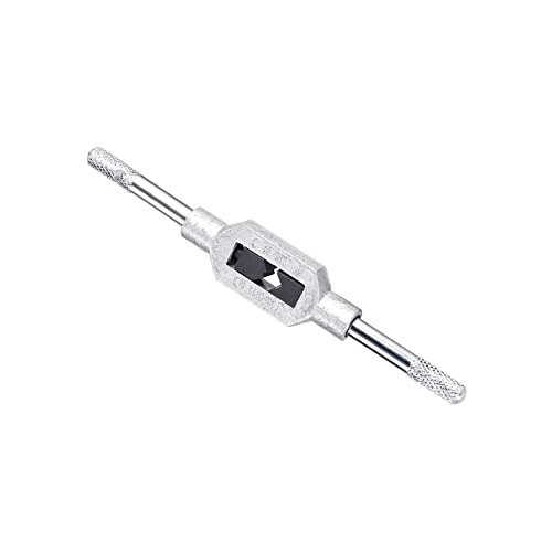Cocud Tap Wrench Handle, Fit M1-M8 W1/16-1/4 Taps Size, Aluminum Alloy & Tool Steel Adjustable Single End Wrench Reamer Tapping Hand Tool - (Applications: For Tapping Operations) #TOP3