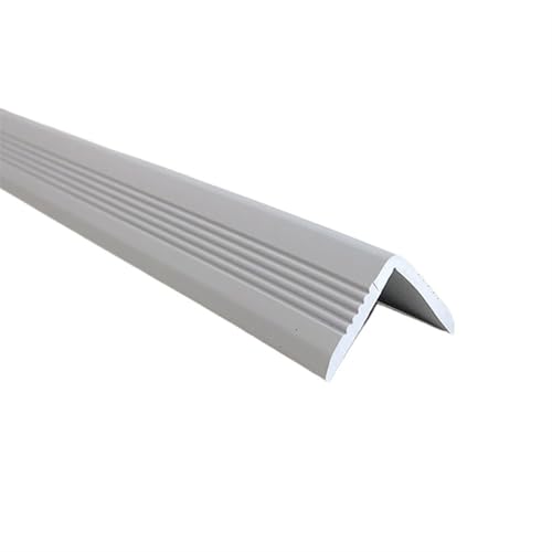 Protector de bordes de PVC gris autoadhesivo de 10 metros y 2.5x2.5 cm para esquinas 2