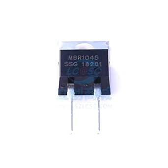 Diodes Lite-On SBL1040 - Lot De 5 - 40V 10A - Boîtier TO-220AC - Pour Électronique De Puissance