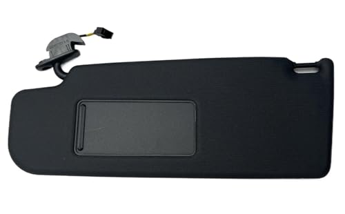 Pare-soleil gauche pour Golf 4 et Passat B5 avec miroir de maquillage noir