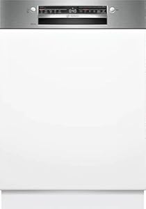 Serie 2 Einbau-Geschirrspüler mit Frontplatte 60 cm Stahl gebürstet