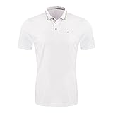 Calvin Klein Herren Madison Polo Golf-T-Shirt, weiß, X-Groß
