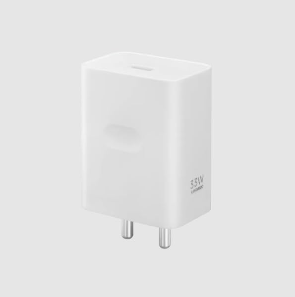 Image of Original Realme SUPERVOOC Dart 33W Power Adapter for Supervooc Charger Compatible with Realme GT 7 Pro, GT 6, GT 6T, 13, 13 Pro,13 Plus,13 Pro Plus, 12 Pro, 12X, Narzo 70 Charging with High-Speed