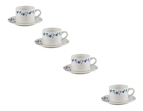 Aparelho de Jantar 20 Peças de Porcelana Classic Lyor Branco Único