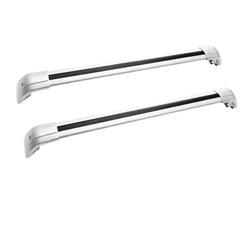 Baca Coche Barras De Techo para Ford para Escape 2020-2025 Rieles Cruzados Laterales Aleación Aluminio Portaequipajes 2 Uds
