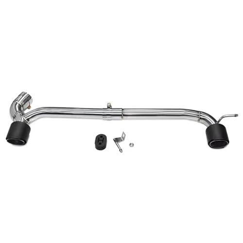 Tuyau d'échappement double en acier inoxydable pour voiture BMW 318i