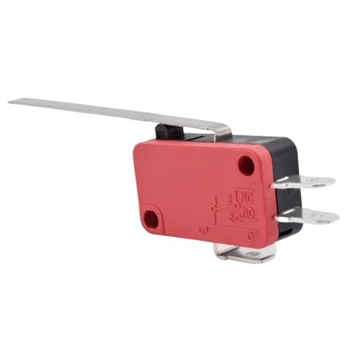 Microinterruptor V-151 para control de posición 1NO1NC y final de carrera mecánico
