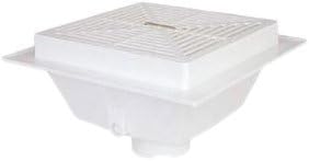 Sioux Squaremax 861-3P 12'' Floor Sink With Plastic Grate