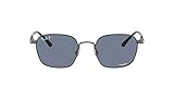  Ray-Ban Gafas de sol RB3664CH 004 / BA Gafas de sol Hombre color Azul Gunmetal tamaño de lente 50 mm