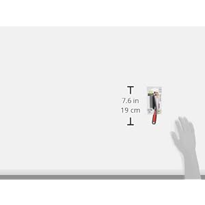 Ferplast Gro 5838, Dog Flea Comb, Red Ferplast for Dogs, Red