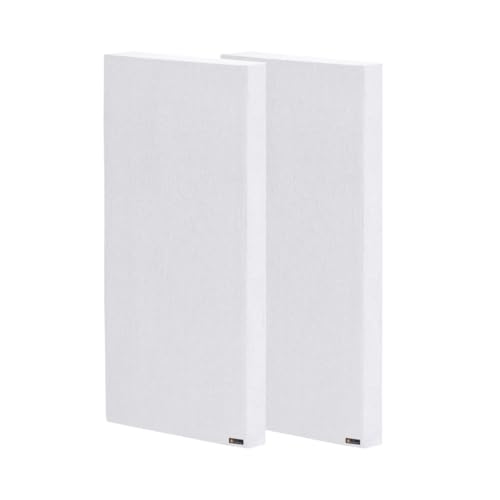 Image of Timber Acoustics Soundproofing Acoustic Panels, Rockwool Safe 'n' Silent Pro, Acoustic Room Treatment, 20 inchx40 inchx3 inch, NRC= 0.90(SET OF 2) (White)