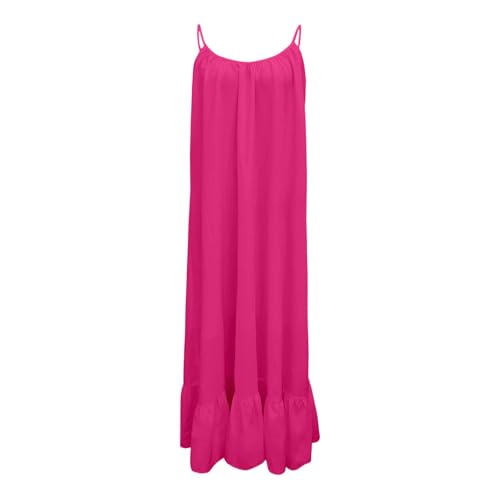 Robe longue décontractée fluide coupe ample contre la chaleur