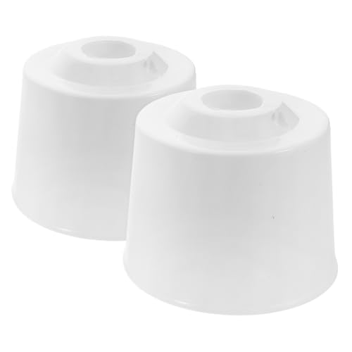 Alipis 2 Piezas Copa de ventilador de techo admirador Toldo inferior del ventilador Toldo inferior para ventilador de techo dosel del accesorio del ventilador de polivinilo