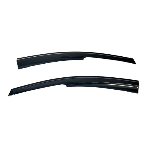 Rumplex Windabweiser Luftabweiser Regenabweiser Seitenfensterabweiser Kompatibel mit Hyundai H1 Minibus 2008-2015 Autofenster Regenschutz Regenabweiser Anklebbare Deflektoren 2 Stück
