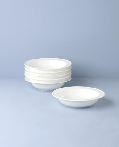 Image of Lenox Studio 1414 Rimmed Pasta Bowls Set For 6