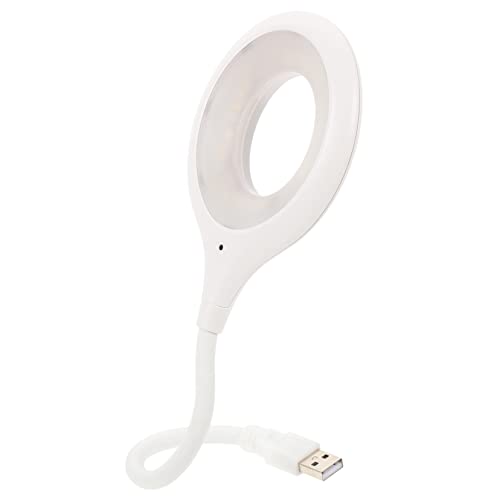 Holibanna Lectura USB con Cuello de Cisne Flexible LED para Dormitorio para Cama para Hogar