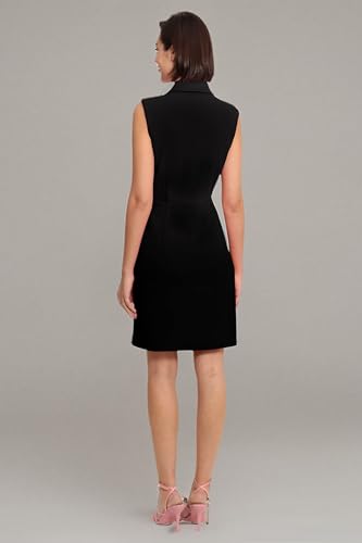 Image of Donna Morgan Women's Donna Morgan Women's Dresses Lapel Collared Career Sheath Dress Office Workwear Desk to Dinner Event Reception Ceremony