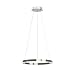 Produktbild Lucande LED Pendelleuchte 'Lyani' dimmbar (Modern) in Chrom aus Metall u.a. für Wohnzimmer & Esszimmer (1 flammig, inkl. Leuchtmittel) - Hängeleuchte, Esstischlampe, Hängelampe, Hängeleuchte