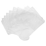 Ciieeo 200pcs Disposable Transparent Plastic Foot Covers Booties for Men Women Super Thin Film Foot Therapy