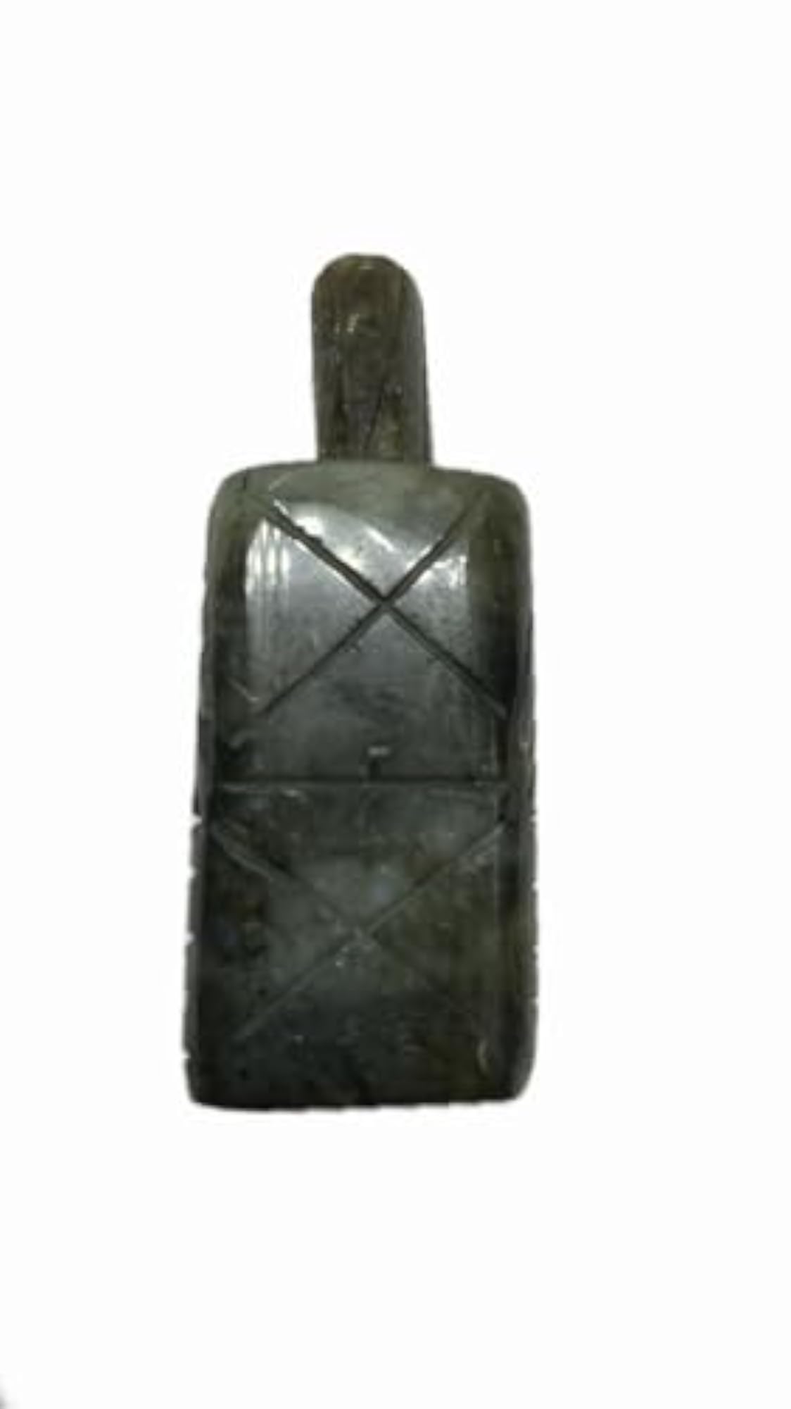 Handcrafted Labradorite Gemstone Attar Bottle Perfume Holder