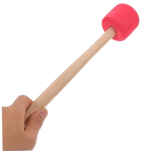 Baquetas de percusión con punta de espuma para bajo miniatura 4