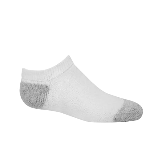 Hanes boys 12-pack No Show Socks Extra Durable No Show Socks Multipack (pack of 12)