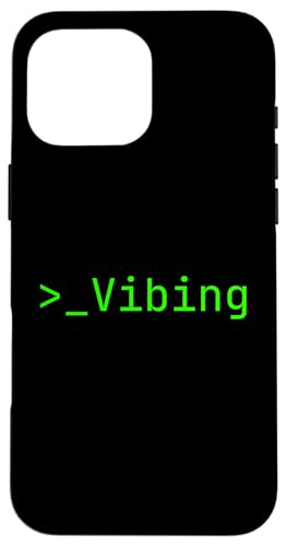 Funny Vibe�R�[�f�B���OAI�G�[�W�F���g�J���҃v�����v�g�G���W�j�A�R�[�_�[ �X�}�z�P�[�X iPhone 16 Pro Max �p