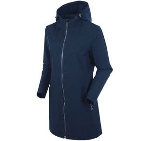 SunicePerformance Apparel - Brooklyn Water Resistant Womens Car Coat - Full Zip Length Jacket