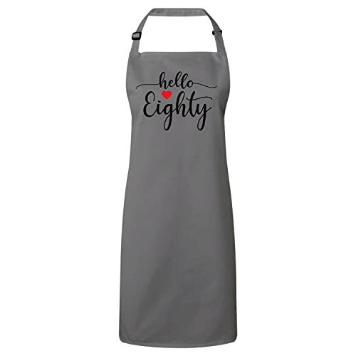 Tablier Cuisine 80 ans Cadeau Anniversaire Grand-père et Grand-mère