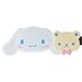 SANRIO Cinnamoroll Long Bangs Clip, 2 Pack, White, 10 x 14 1.5 cm (3.94 5.51 0.59 inch), Hair Clip for Young Girls & Children, Unisex, ABS Plastic