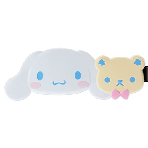 Image of SANRIO Cinnamoroll Long Bangs Clip, 2 Pack, White, 10 x 14 1.5 cm (3.94 5.51 0.59 inch), Hair Clip for Young Girls & Children, Unisex, ABS Plastic