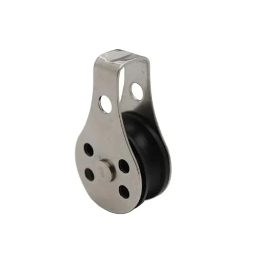 Poulie pivotante acier inoxydable poulie de levage à corde charge réa