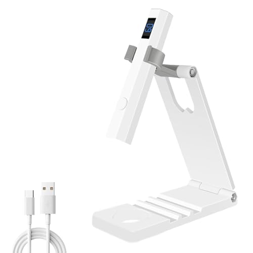 Aquafix ジェルネイル ネイルライト ペン型 UVライト LEDライト ミニ ネイルランプ 携帯便利 速乾 人気 手足両用 USBコードレス プロ/初心者/トップコート対応 2階段タイマー （白）