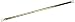 Kenney A7004213342 Tension Rod, 18-to-28-Inch Width, 7/16-Inch Diameter, Brass