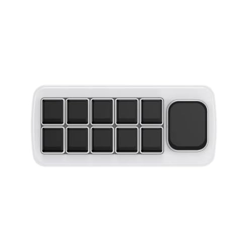 Écran secondaire blanc 2,01 pouces pour panneau domotique