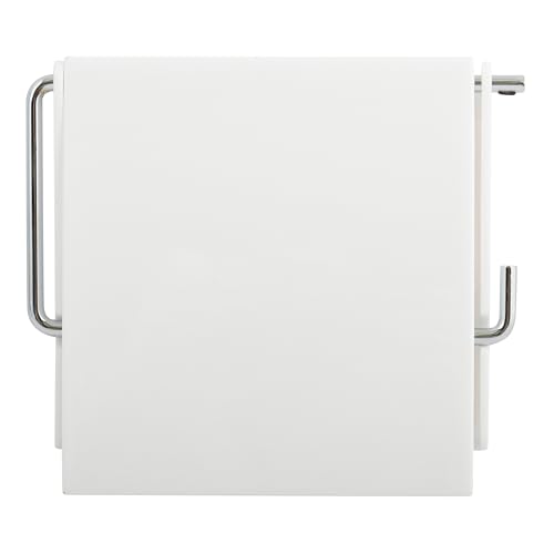 MSV 141900 – Portarollos de poliestireno, blanco, 13.5 x 12 x 1.9 cm