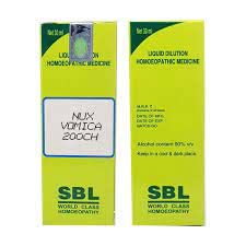 SBL NUX VOMICA 200CH | PACK OF 3 | 30ML