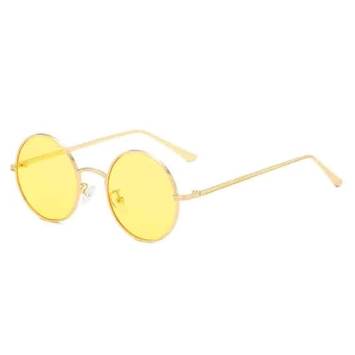 Lunettes de soleil circulaires vintage UV400 pour hommes et femmes