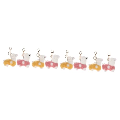 Décoration breloque pour sacs enfants | Cadeau idéal lot de 8 pendentifs mignons