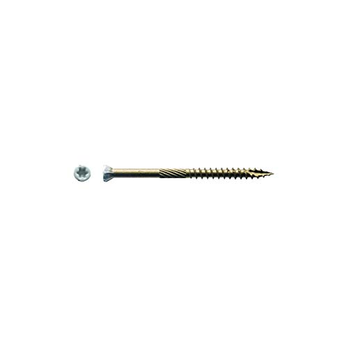 Big Timber THB93W #9 by 3-inch T-20-drive bit Star White Trim Head Screws-Exterior,(2000 per Box)