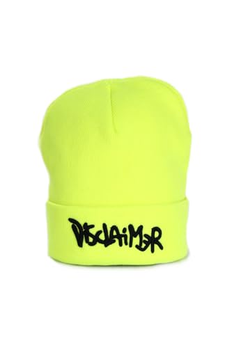 DISCLAIMER Cappello Uomo Giallo Fluo