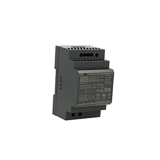 Mean Well DIN-Schienen-Netzteil, 60 W, 24 V, 2,5 A, HDR-60-24, Panel-Montage