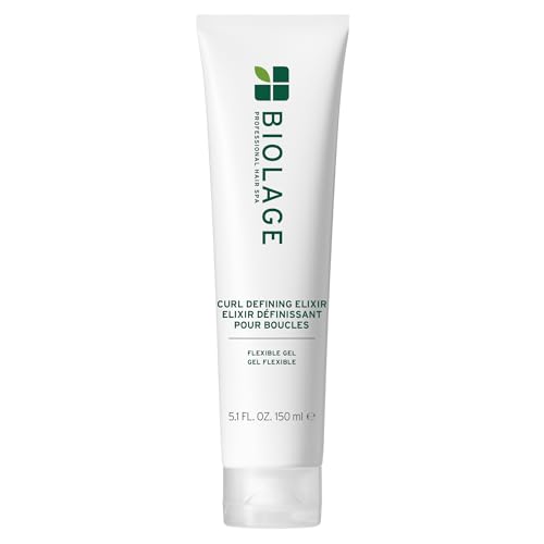 BIOLAGE Curl Defining Elixir - Lasting Curl Control Anti-Frizz Shine Enhancing Natural Movement Vegan & Paraben-Free 5 Fl Oz packaging may vary