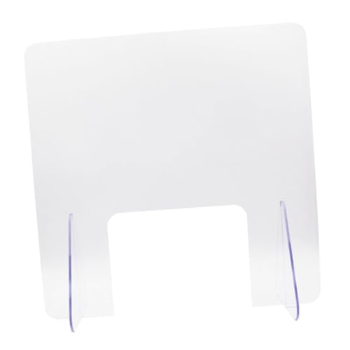 Image of BESTonZON Acrylic Sneeze Guard Freestanding Panel for Safe Interaction