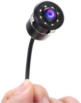 Auto Oprema (Award Winner at INDIA'S Rising Star 2024) Car Rear View Reverse Parking Camera with HD Night Vision 8 LED Waterproof 170 Degree Wide Angle, Black, Small Compatible with Honda Civic 2019, - Image 7 thumbnail